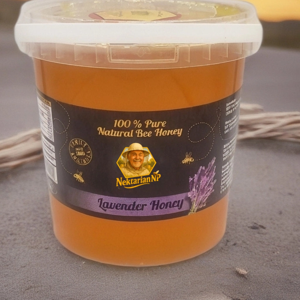 100%PURE LAVENDER HONEY 1.5 kg. (honey is the same in the photos)2025
