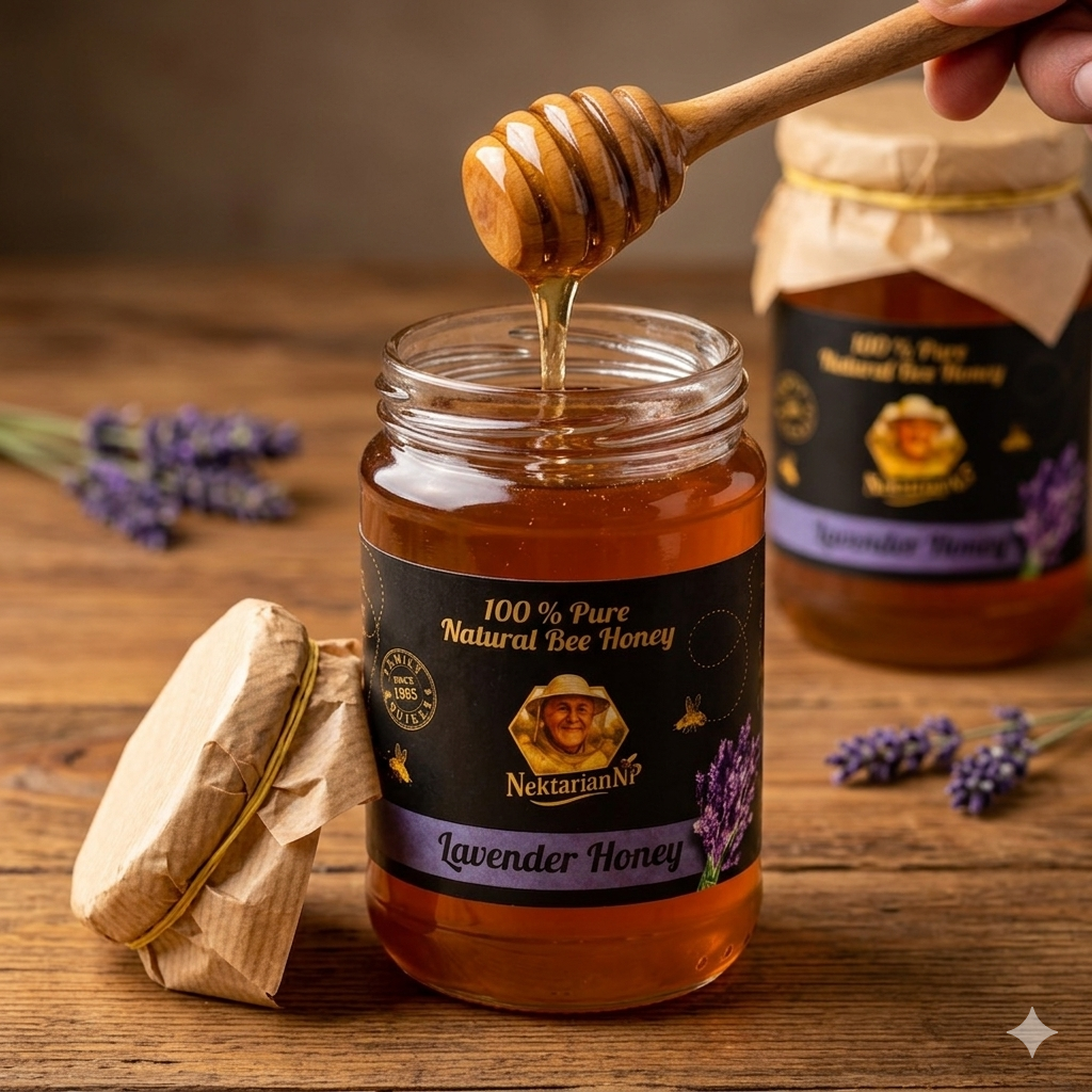 ACACIA HONEY and LAVENDER HONEY MIXED 1KG (1x0.5kg Acacia 1×0.500kg.lavende)