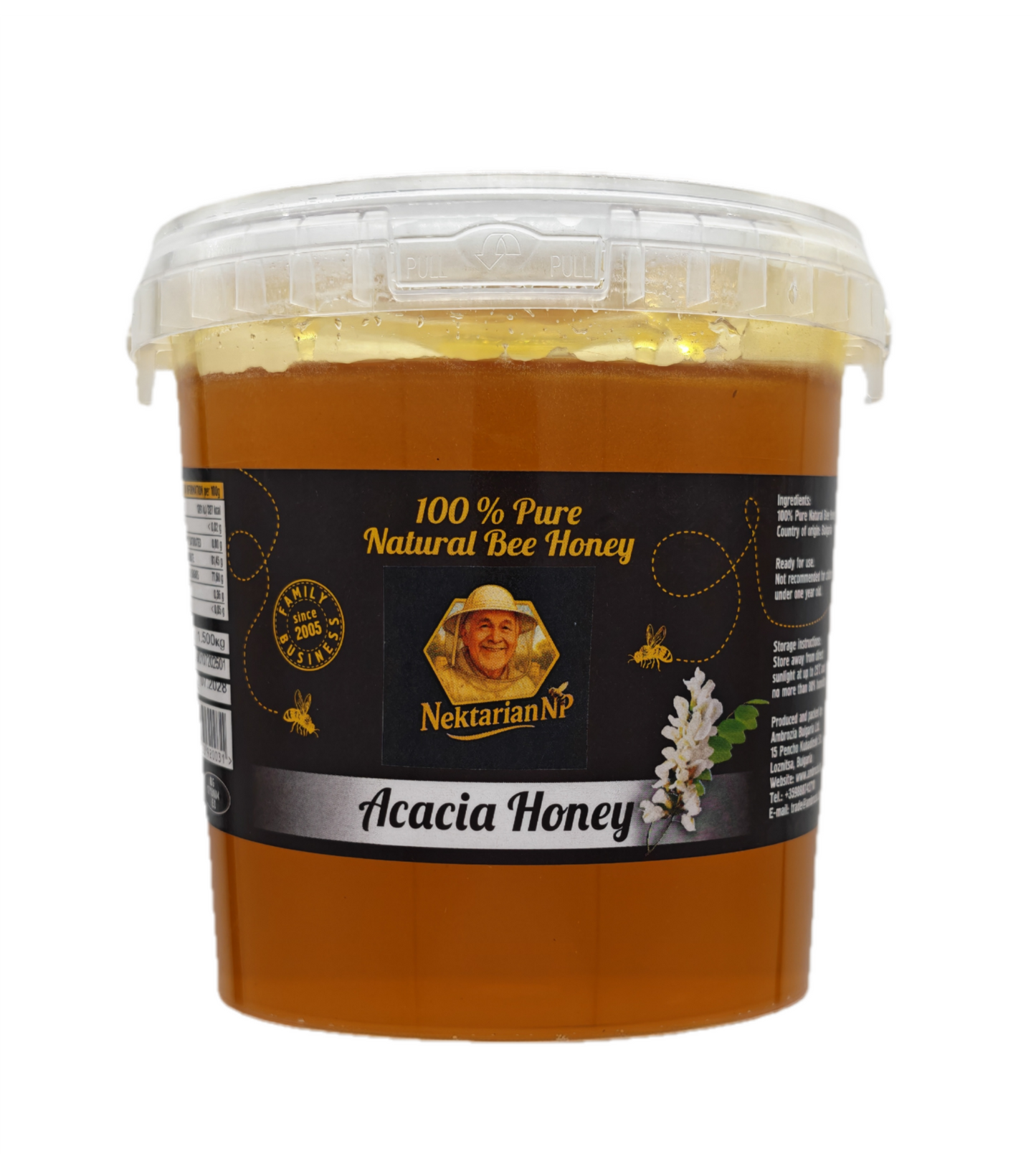 100% Pure Acacia Honey 1.5 kg