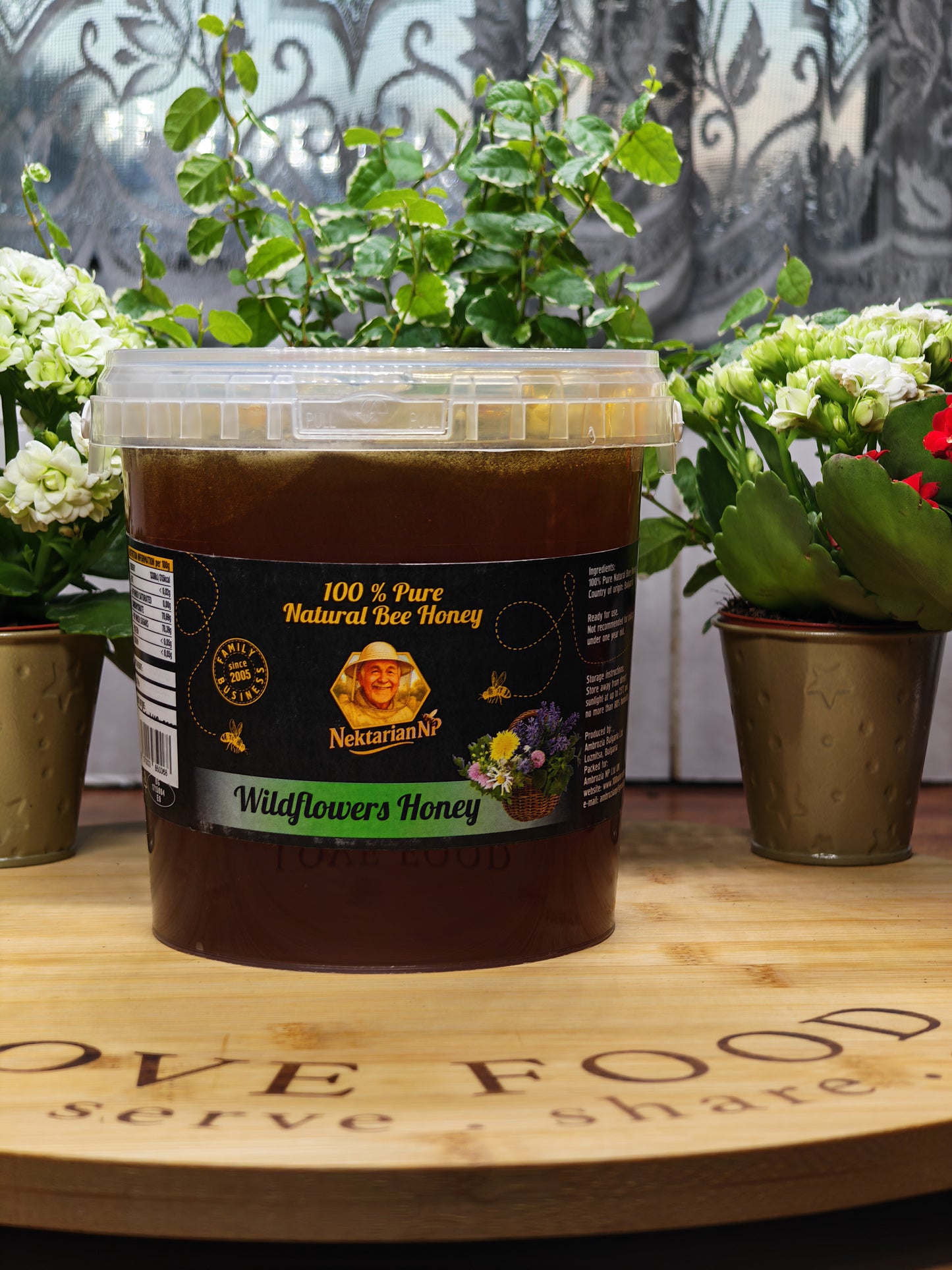 1.5kg 100% PURE RUNNY ORGANIC FOREST HONEY New harvest 2025
