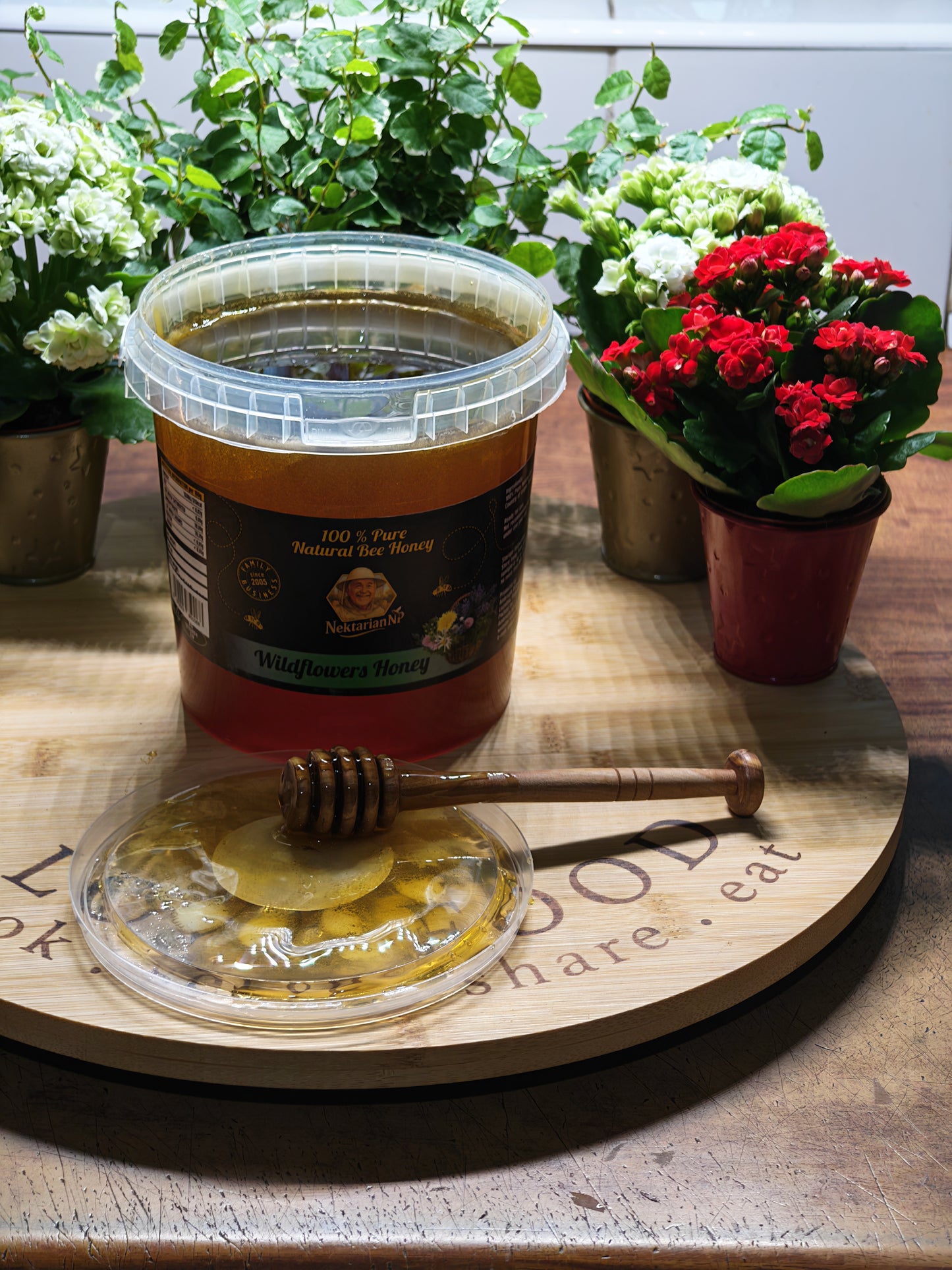 1.5kg 100% PURE RUNNY ORGANIC FOREST HONEY New harvest 2025