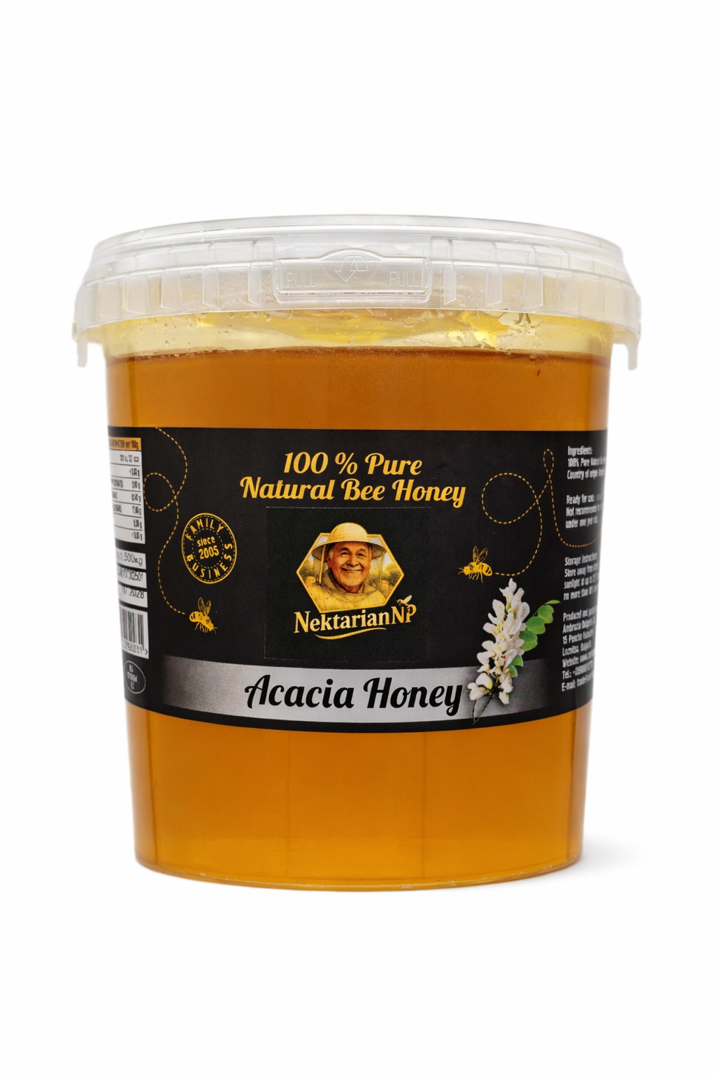 100% Pure Acacia Honey 1.5 kg – 100% NATURAL HONEY