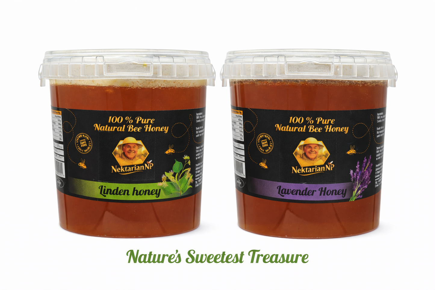 100% PURE ORG HONEY 3kg MIXED(1.5kg. Lavender honey and 1.5 kg linden honey)