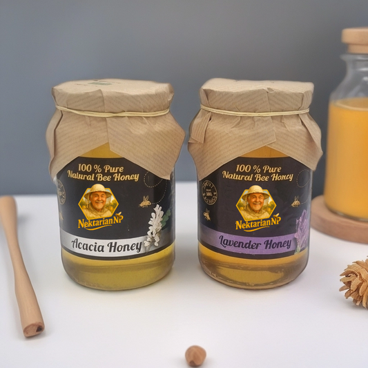 ACACIA HONEY and LAVENDER HONEY MIXED 1KG (1x0.5kg Acacia 1×0.500kg.lavende)