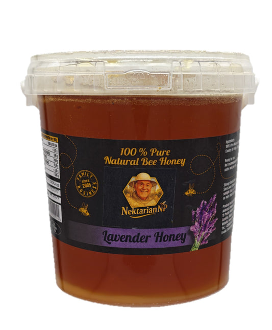 100%PURE LAVENDER HONEY 1.5 kg. (honey is the same in the photos)2025